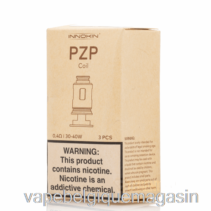 Bobines De Remplacement Innokin PZP Pour Jus De Vape Bobines PZP De 0,4 Ohm